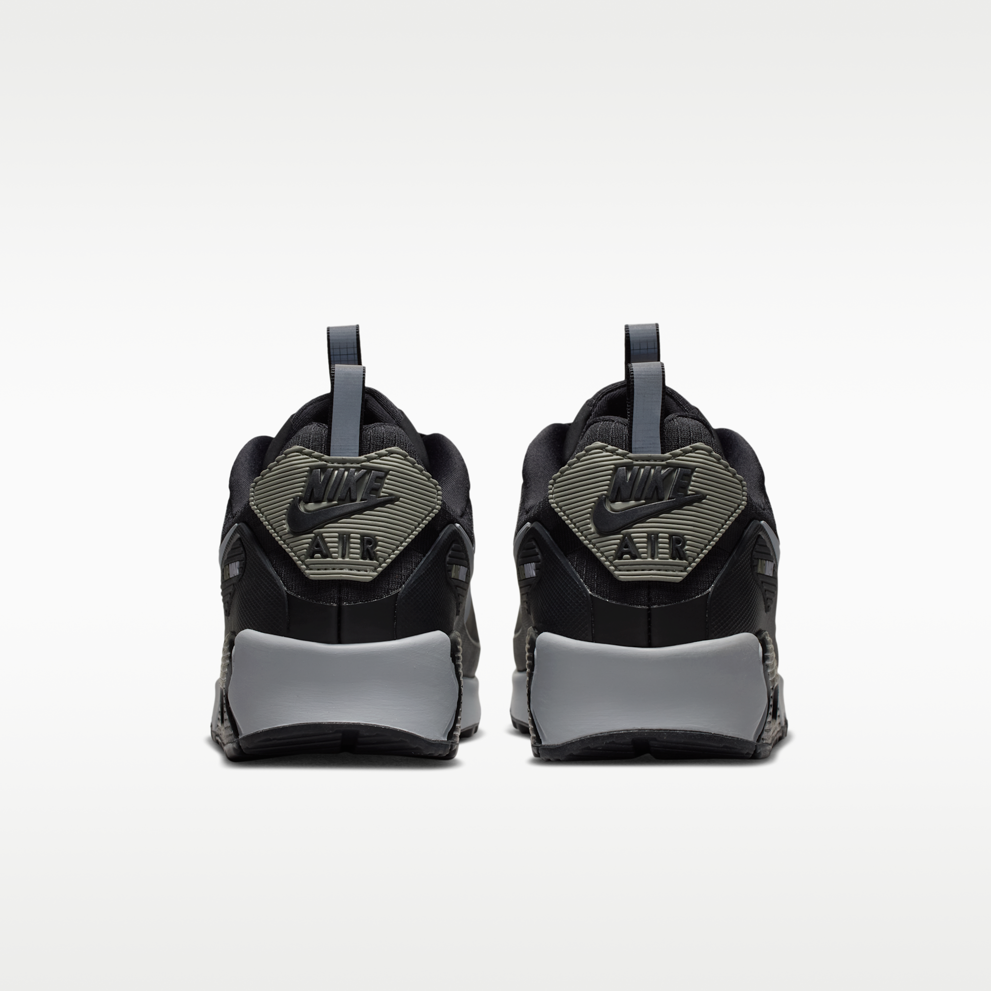 Nike Air Max 90 Drift - Μαύρο/Dark Stucco/Reflect Silver/Wolf Grey - 6