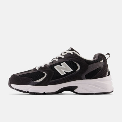 New Balance 530 - BLACK con MAGNET y Silver Metallic - MR530CC