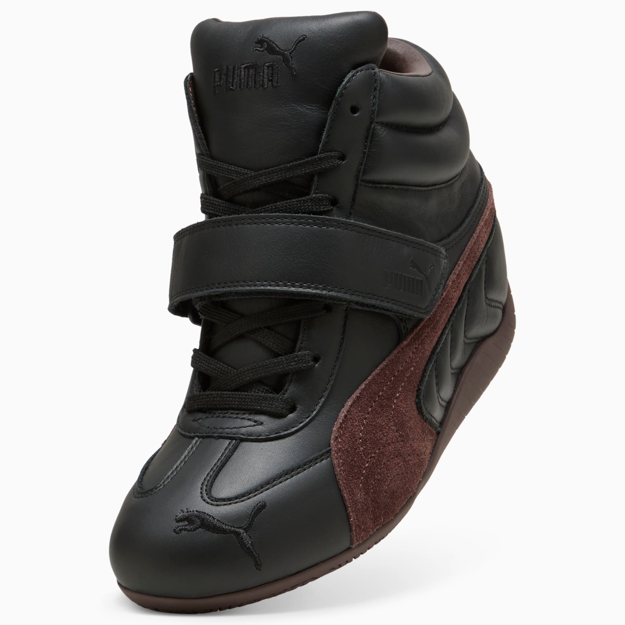 Speedcat Wedge Sneakers Damen - PUMA Black-Chocolate Brown