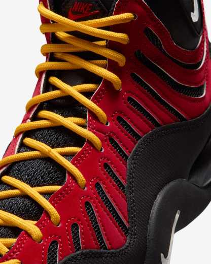 Nike Air Bakin High SP - Varsity Red/Varsity Maize/Μαύρο/Λευκό - 8