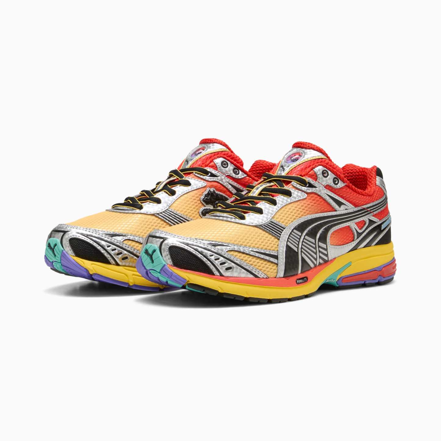 Homura OG Hyper Sneakers Unisex - Red Flash-Sunny Yellow