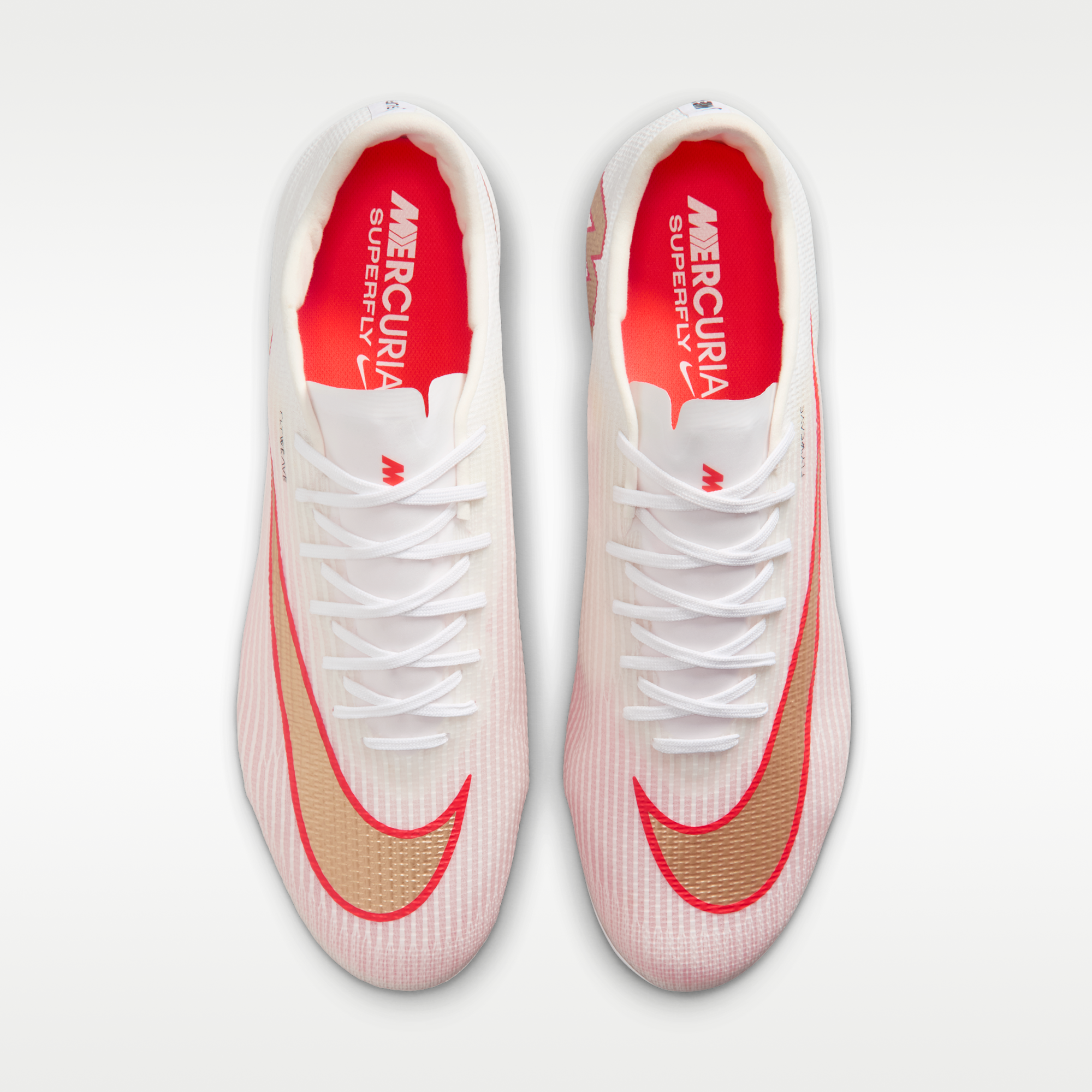 Nike Mercurial Superfly 11 Pro - Λευκό/Bright Crimson/Blur (IO1489-100) - 4