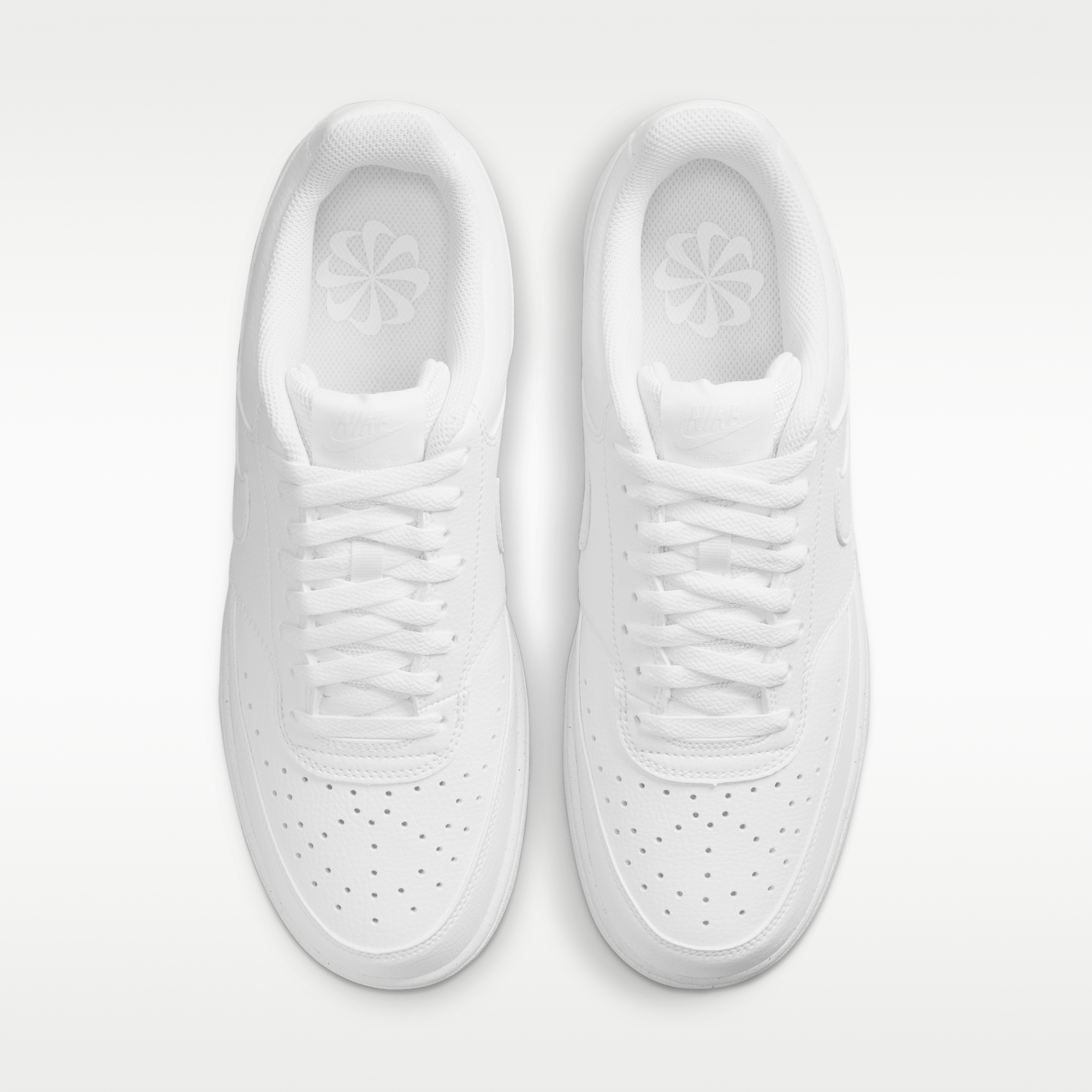 Nike Court Vision Low Next Nature - Λευκό/Λευκό/Λευκό - 4