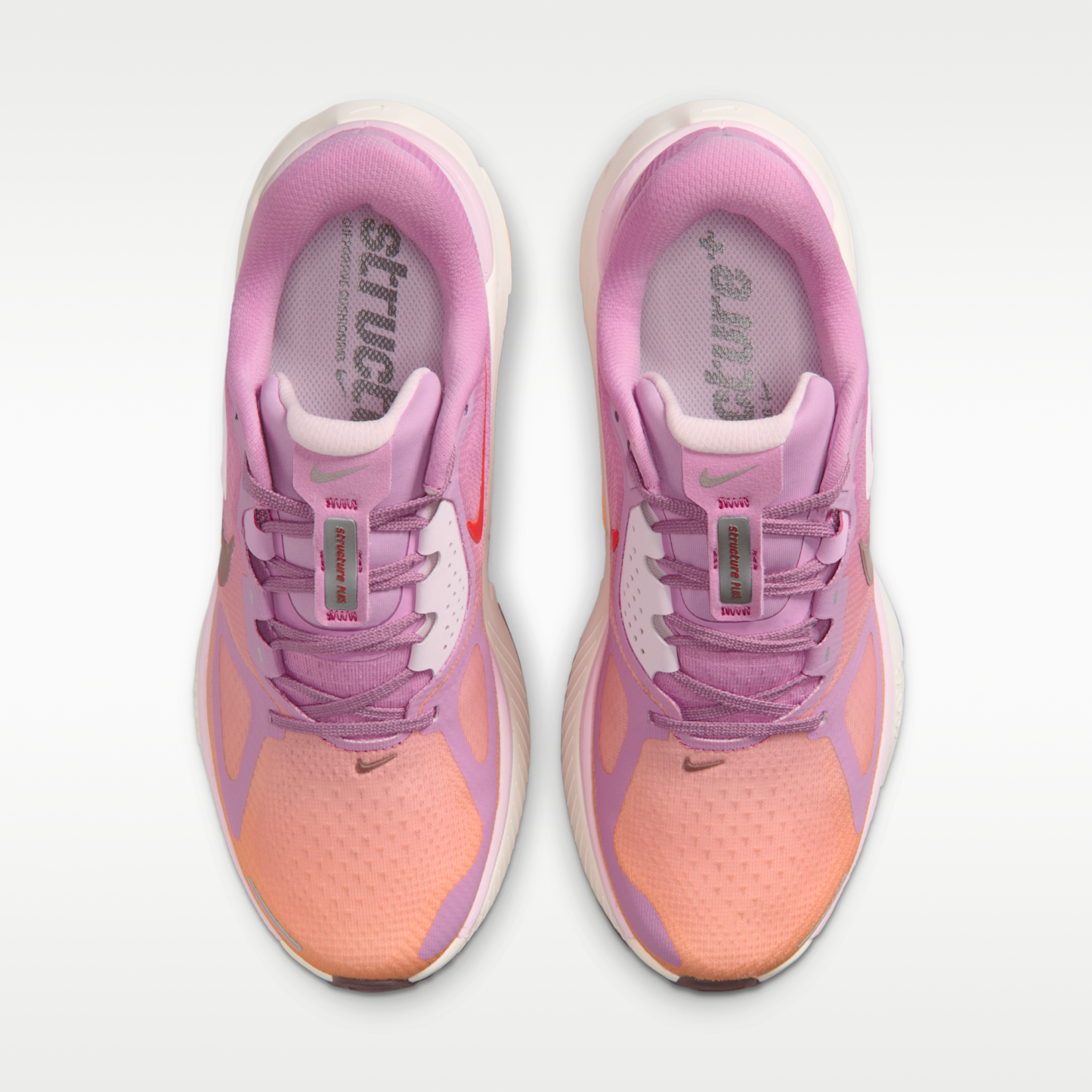 Nike Structure Plus - Light Magenta/Orange Pulse/Pink Foam/Tattoo - 4