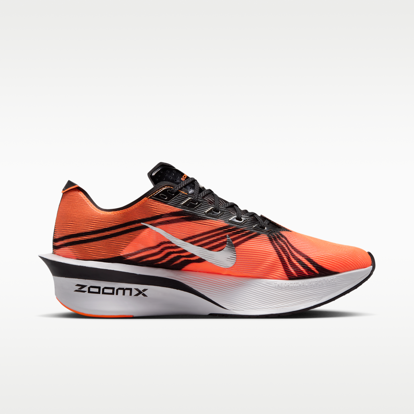 Vaporfly 4 x DISTANCE - Total Orange/Μαύρο/Λευκό/Metallic Silver - 3