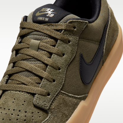 Nike SB Force 58 - Medium Olive/Medium Olive/Gum Light Brown/Μαύρο - 7