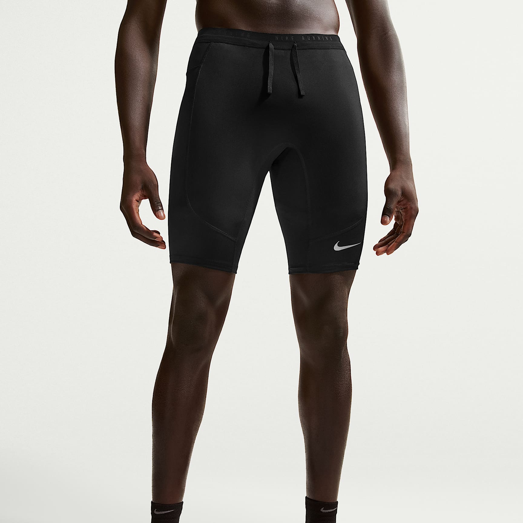 Nike Stride - Nike Stride Dri-FIT 1/2 Laufleggings (Herren)