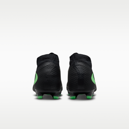 Nike Phantom 6 High Academy - Μαύρο/Μαύρο/Illusion Green - 6
