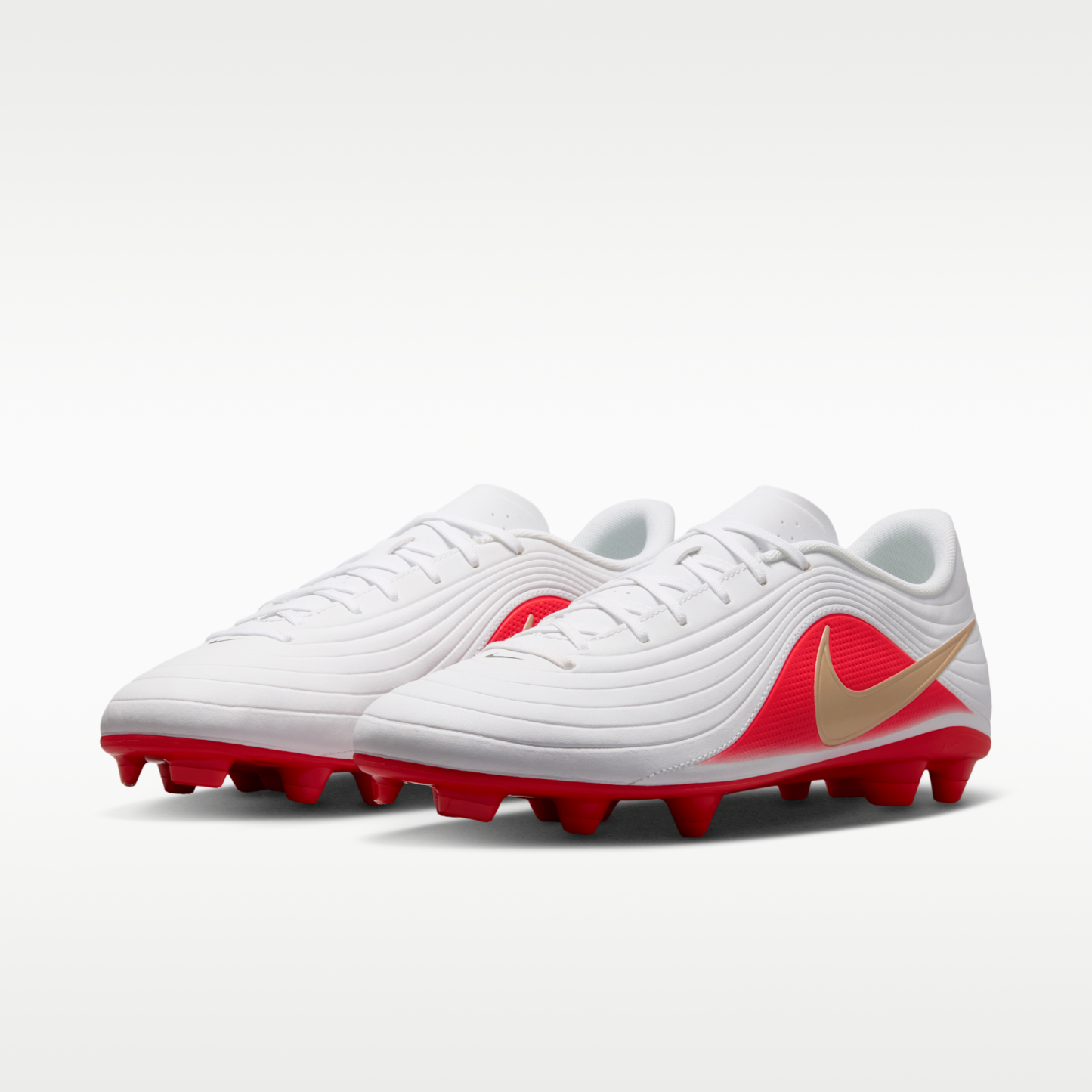 Nike Tiempo Maestro Club - Λευκό/Bright Crimson/Blur (IB1602-100) - 5