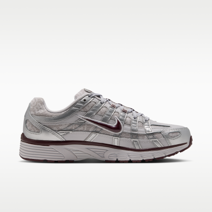 Nike P-6000 - Vast Grey/Metallic Silver/Burgundy Crush - 3