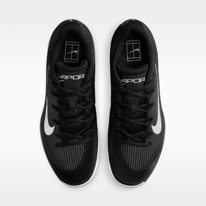 Nike Vapor 12 - Μαύρο/Dark Smoke Grey/Λευκό - 4