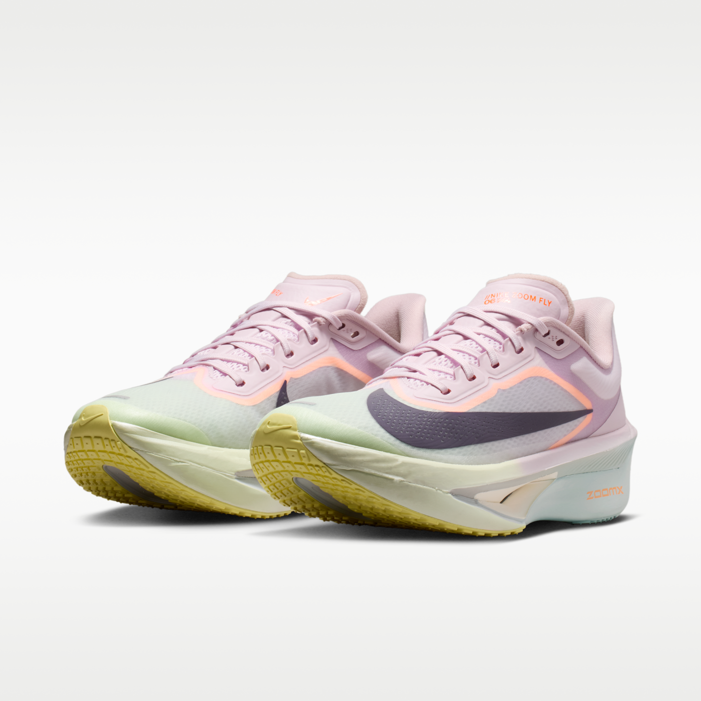 Nike Zoom Fly 6 - Bleached Lilac/Volt Tint/Hyper Crimson/Purple Dynasty - 5