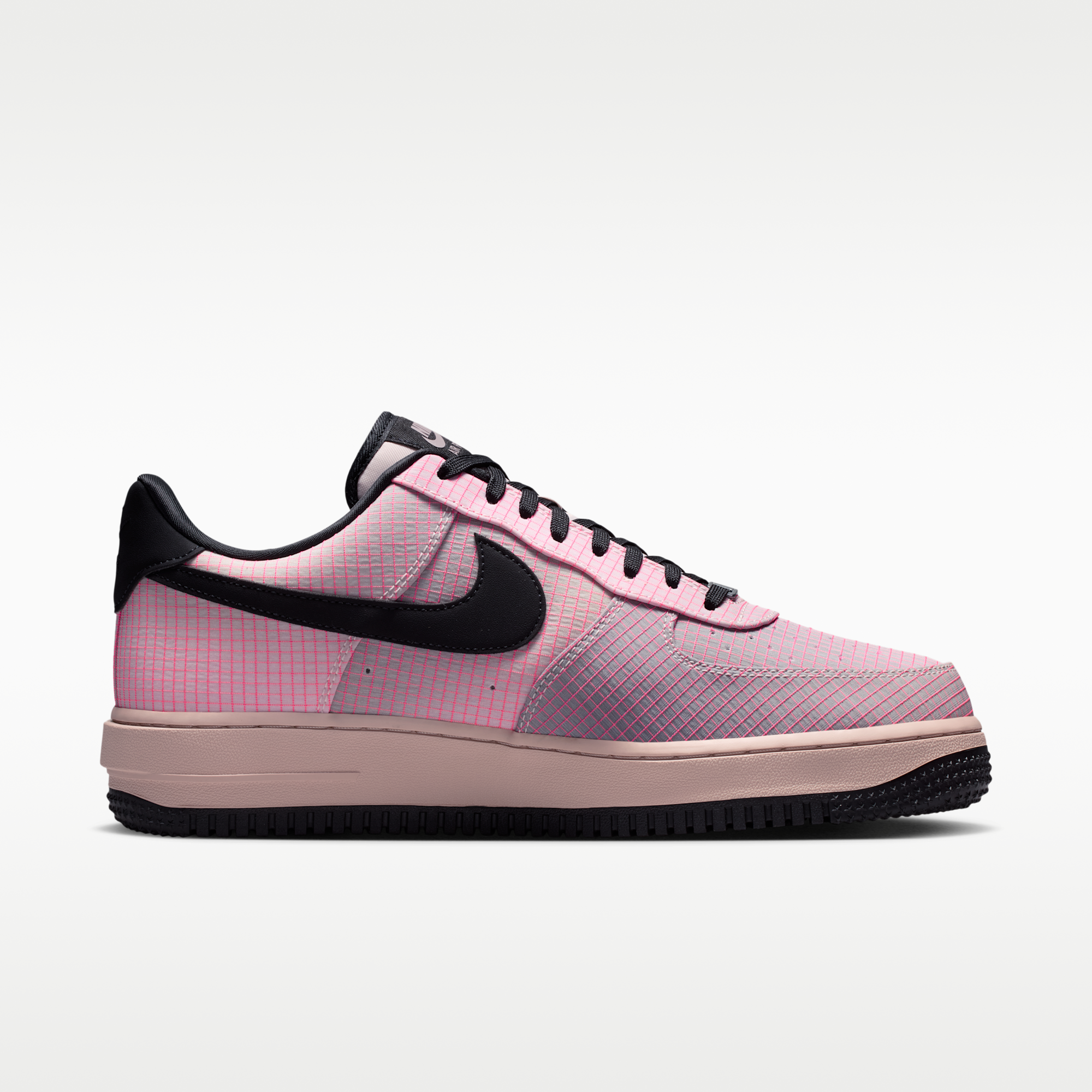 Nike Air Force 1 '07 LX Vibram - Silt Red/Light Violet Ore/Speed Yellow/Μαύρο - 3
