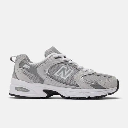 New Balance 530 - RAINCLOUD con SHADOW GREY y Silver Metallic - MR530CK