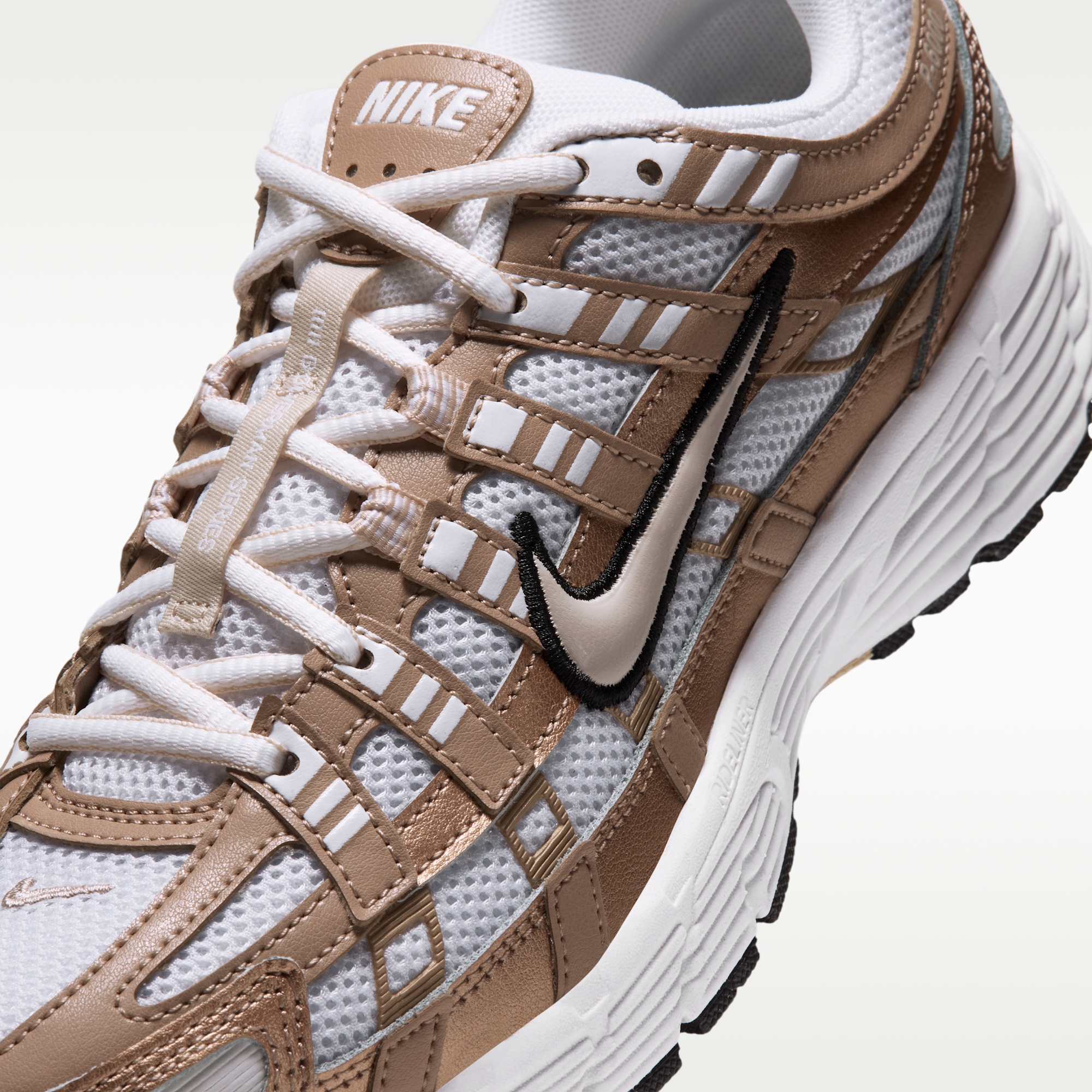 Nike P-6000 - Λευκό/Blur/Μαύρο/Sanddrift - 7