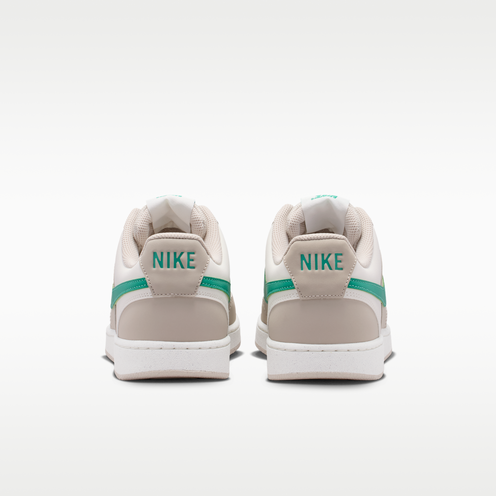 Nike Court Vision Low - Sail/Cream II/Emerald Green - 6