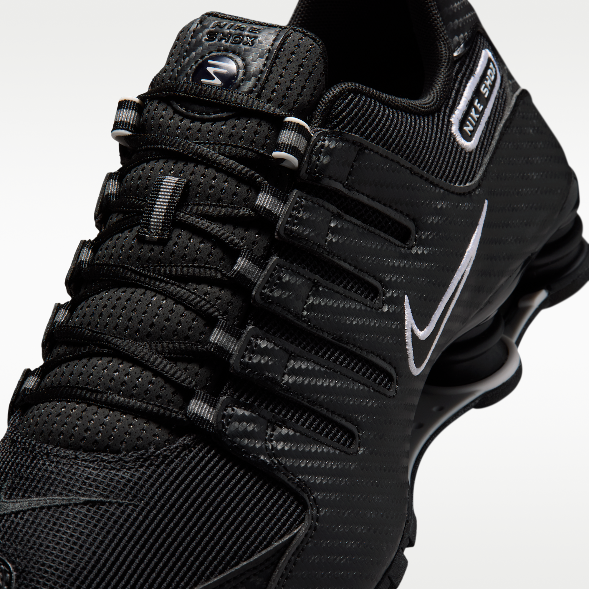 Nike Shox NZ - Μαύρο/Λευκό/Μαύρο - 7