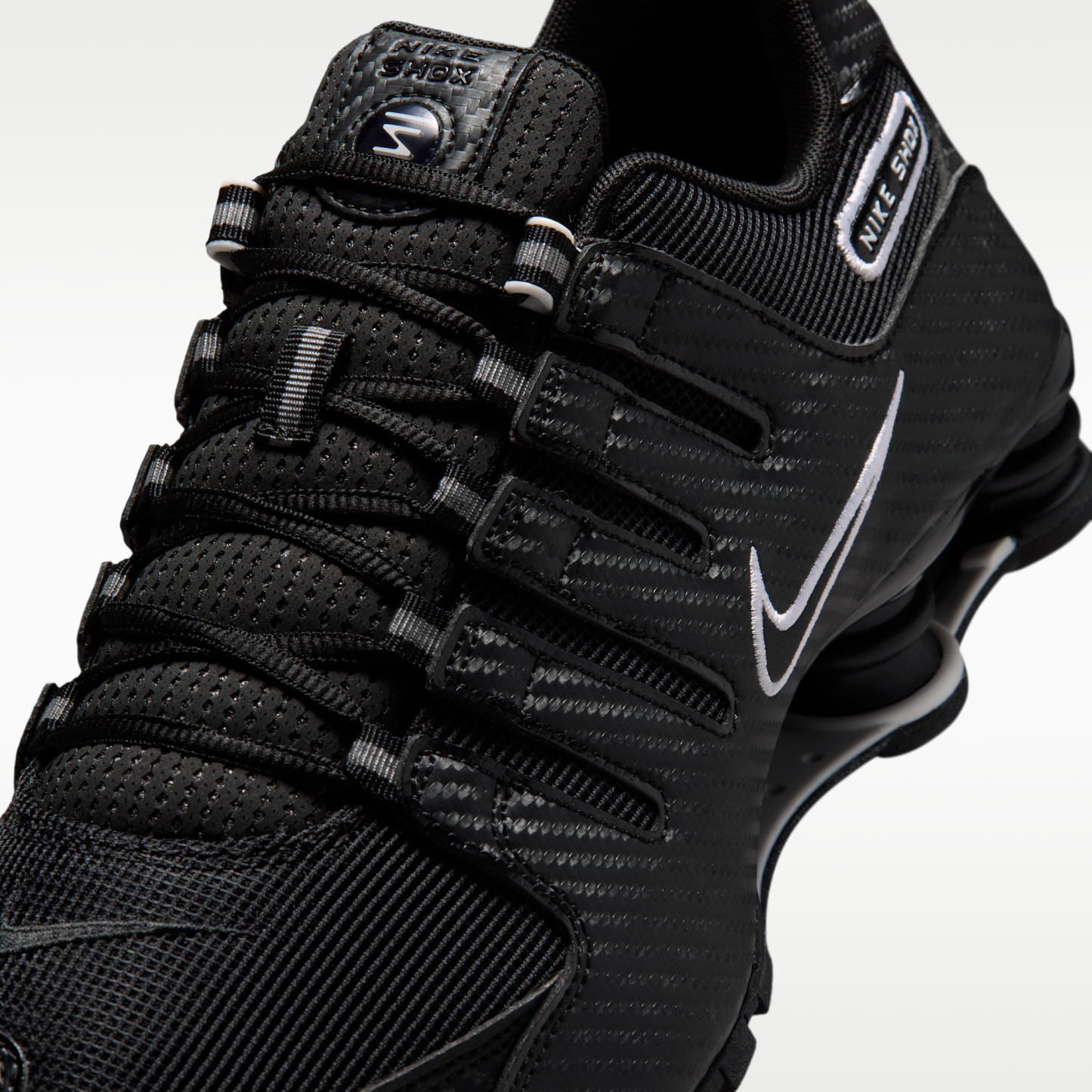 Nike Shox NZ - Μαύρο/Λευκό/Μαύρο - 7