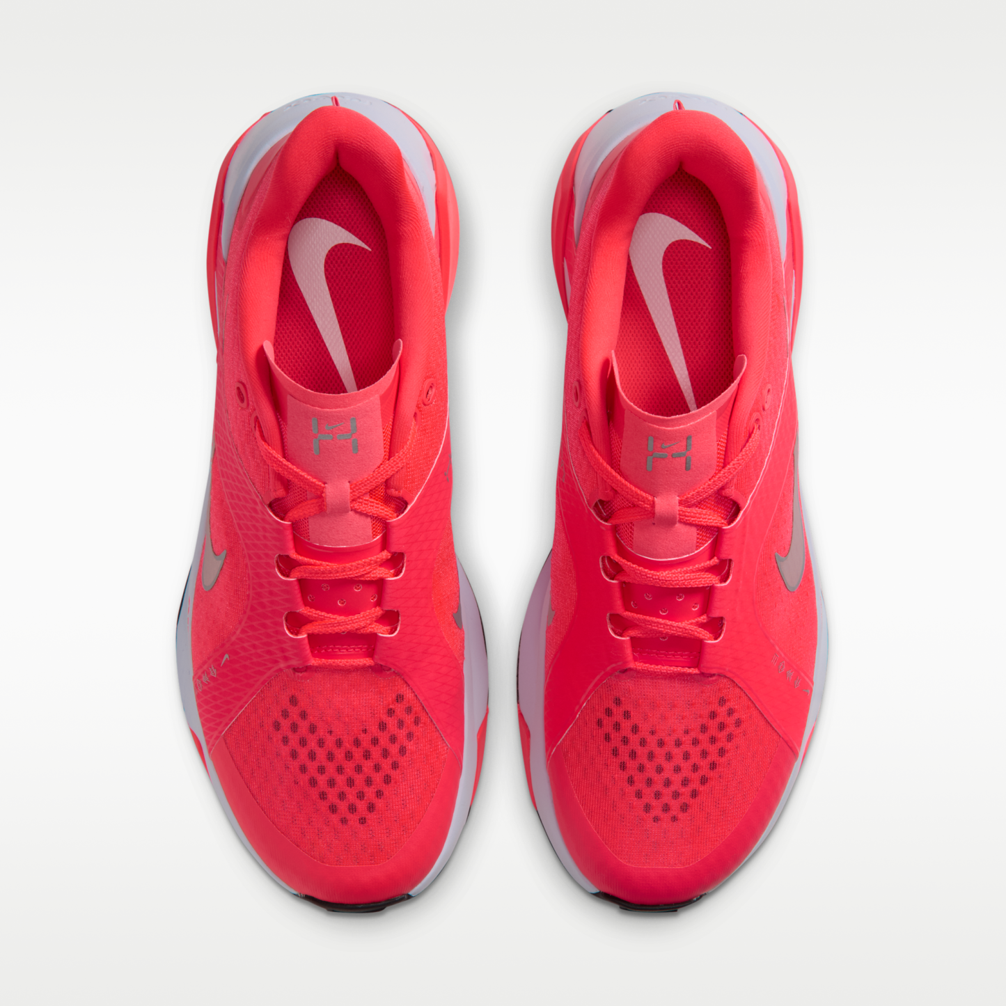Nike Hybrid RN - Laser Crimson/Football Grey/Football Grey/Metallic Silver - 4