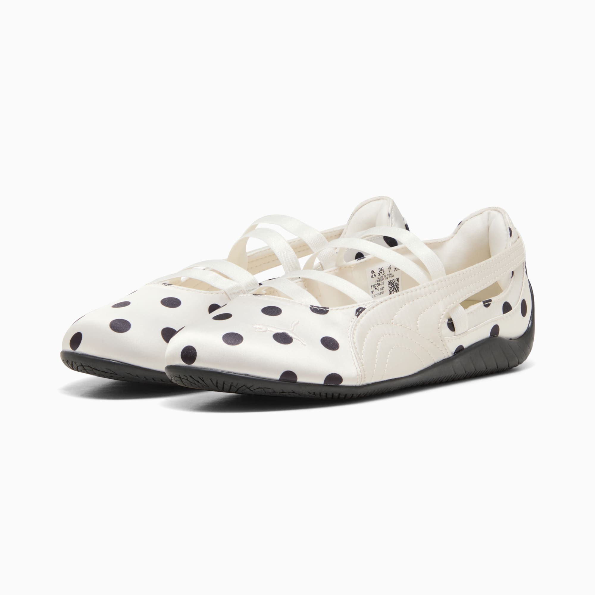 Speedcat Ballet Polka Dot II Sneakers Damen - Warm White-PUMA Black