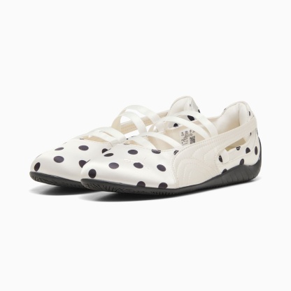 Speedcat Ballet Polka Dot II Sneakers Damen - Warm White-PUMA Black
