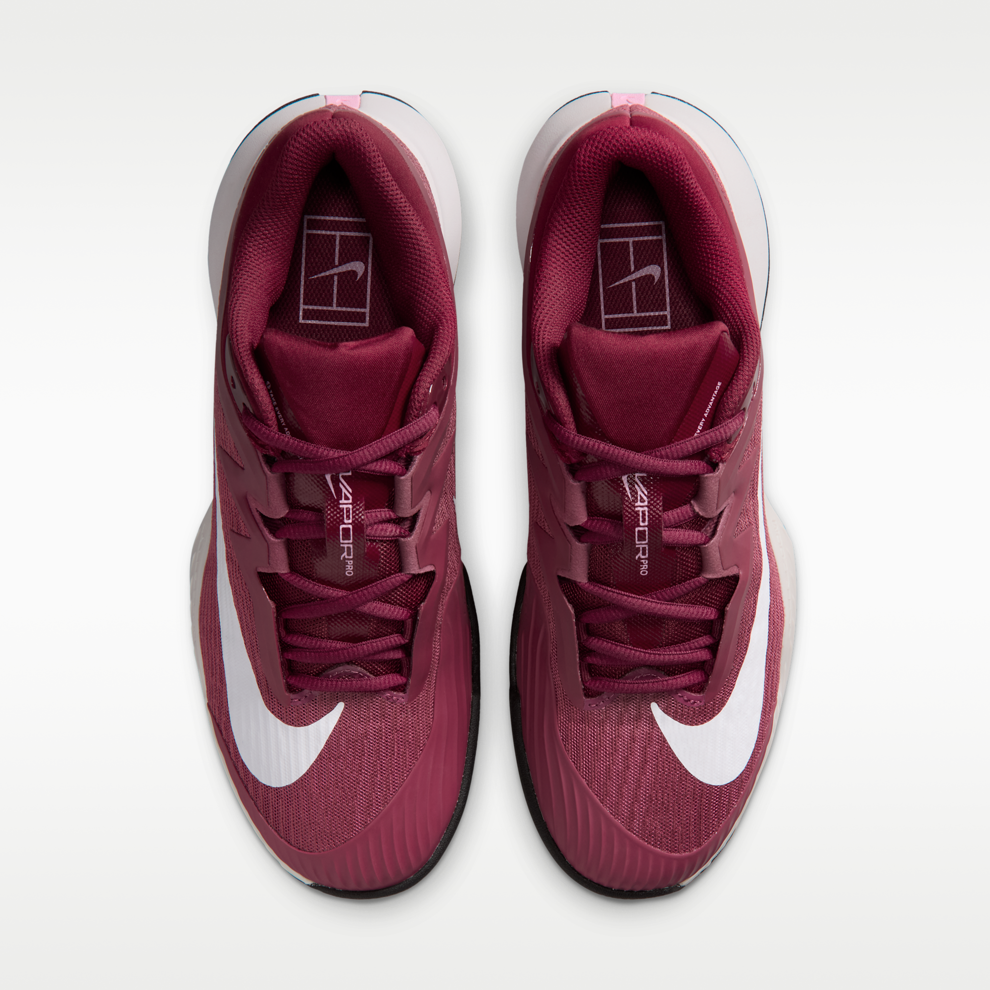 Nike Vapor Pro 3 - Pink Smoke/Vast Grey/Μαύρο/Λευκό - 4