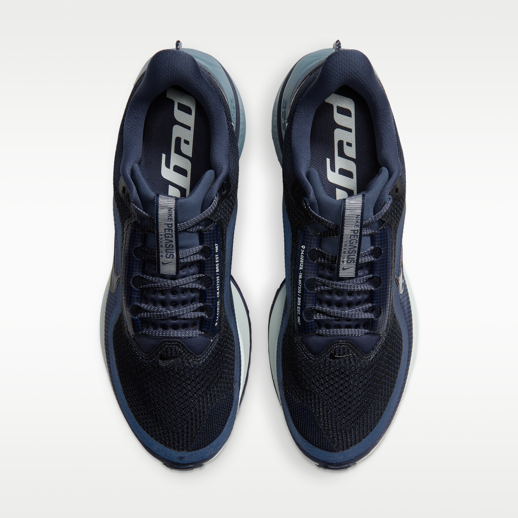 Nike Pegasus Premium - Smokey Blue/Dark Slate/Racer Blue/Μαύρο - 4