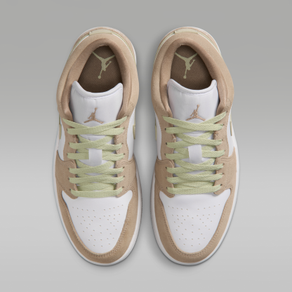 Air Jordan 1 Low - Khaki/Olive Aura/Sail/Λευκό - 4