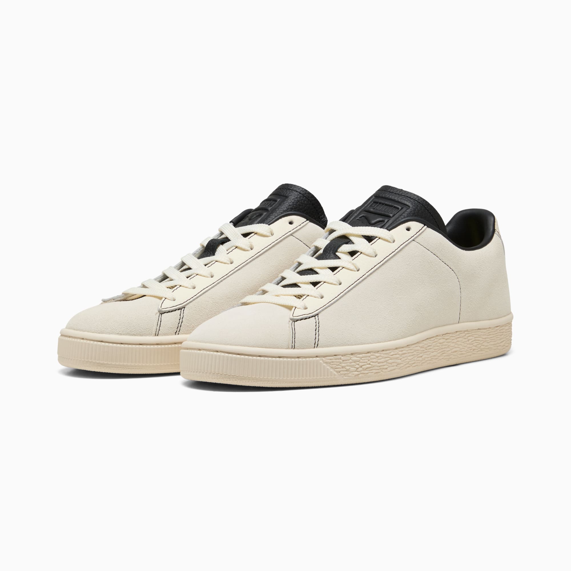 Suede Icons Sneakers Unisex - Frosted Ivory-PUMA Black