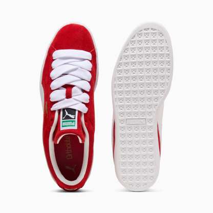 Suede Classic Sneakers Unisex - For All Time Red-PUMA White
