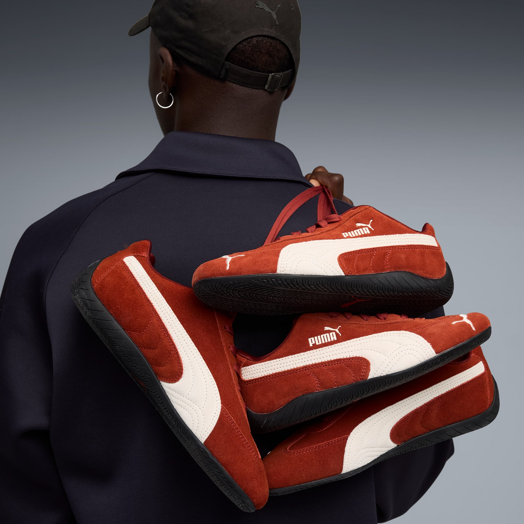 Speedcat OG Sneaker Unisex - Bordeaux Red-PUMA Black
