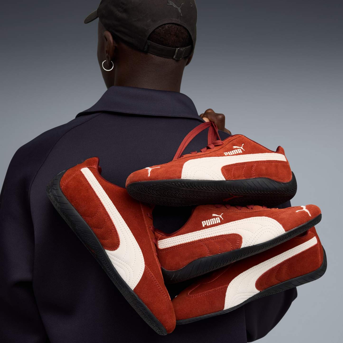 Speedcat OG Sneaker Unisex - Bordeaux Red-PUMA Black