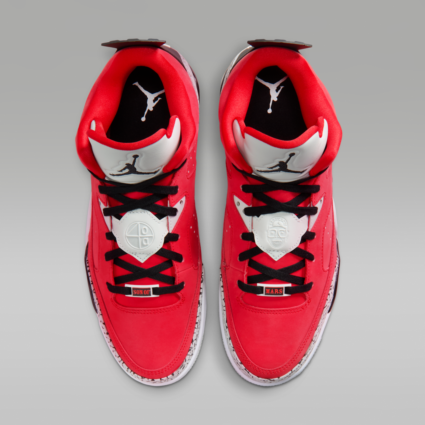 Jordan Son of Mars Low - Fire Red/Grey Mist/Λευκό/Μαύρο - 4