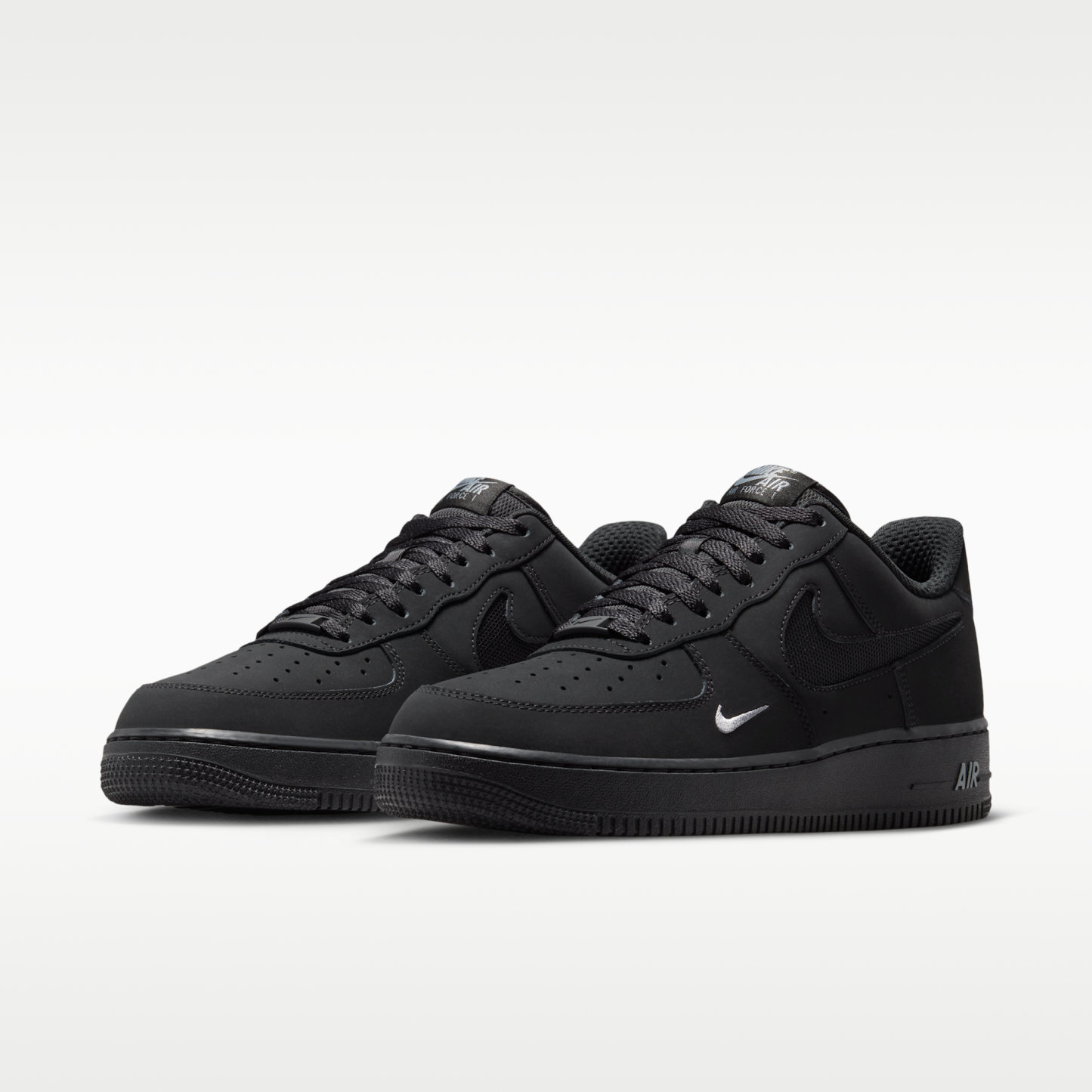 Nike Air Force 1 '07 LV8 - Μαύρο/Cool Grey/Cool Grey - 5