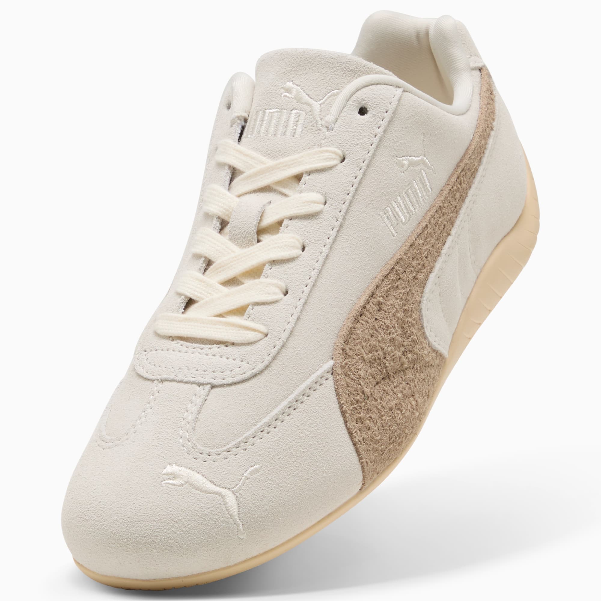 Speedcat Elevated Sneakers Damen - Warm White-Ice Coffee