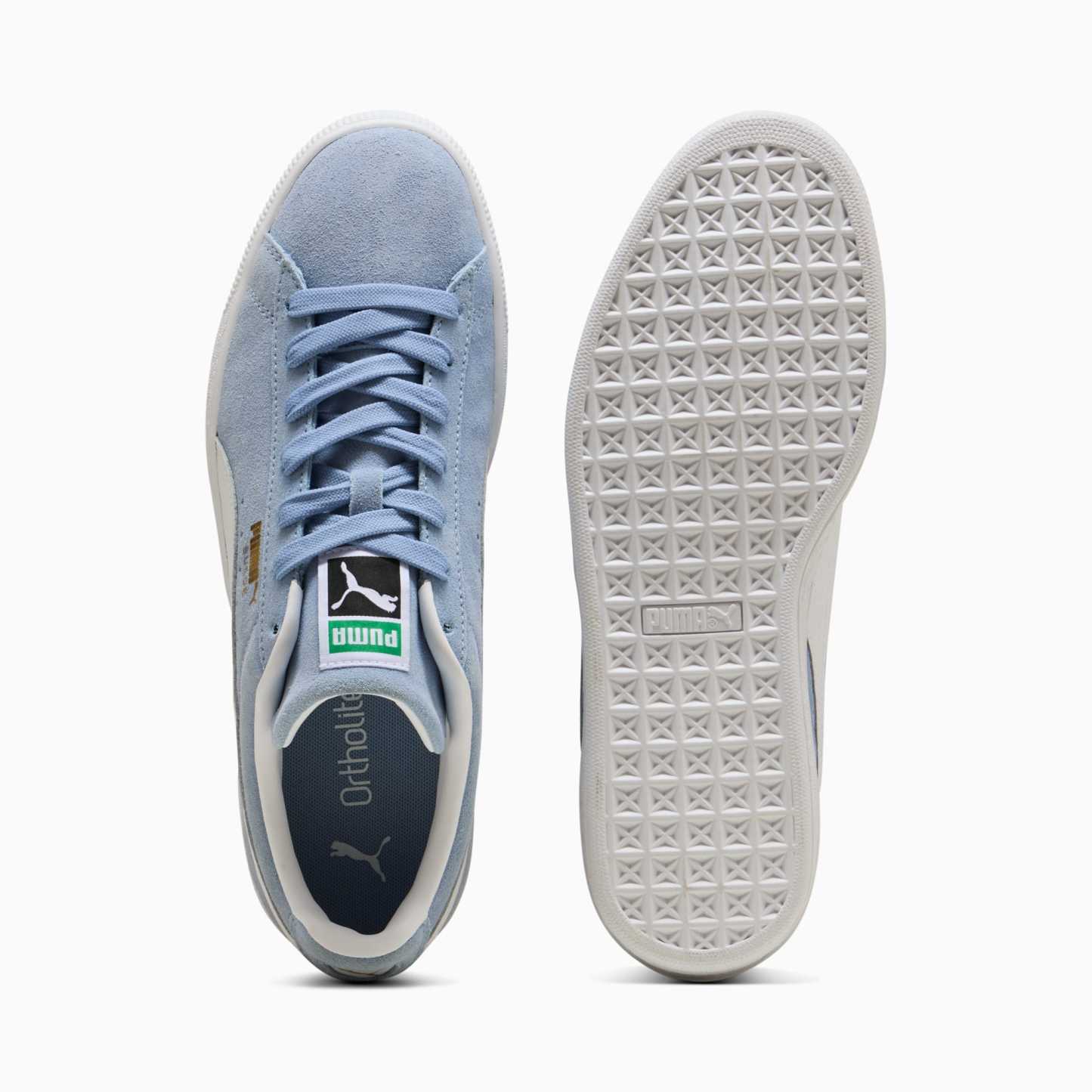 Suede Classic Sneakers Unisex - Chambray Blue-PUMA White