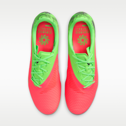 Nike Phantom 6 Low Academy "Erling Haaland" - Hot Punch/Green Strike/Μαύρο - 4