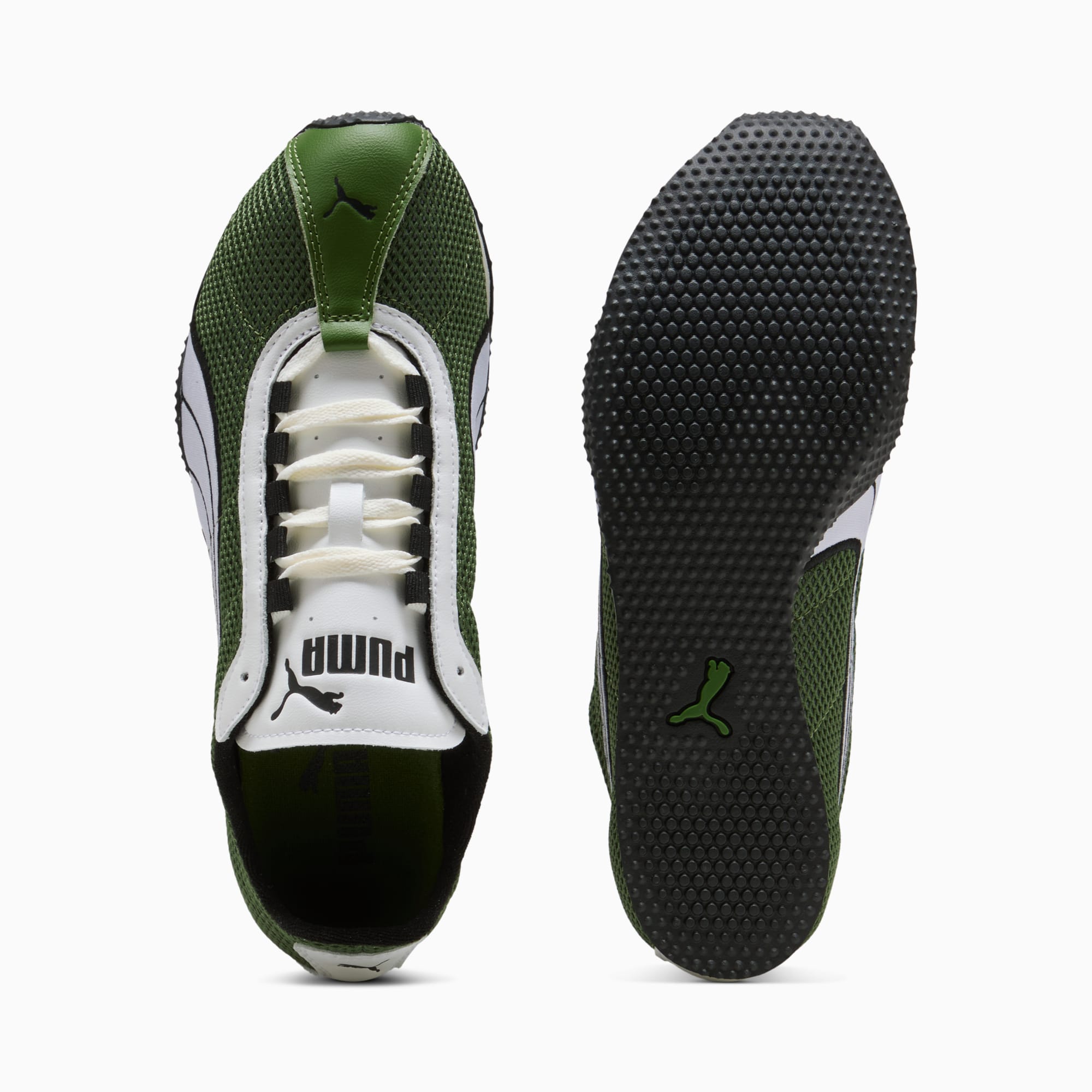 H-Street Mesh Sneakers Unisex - Earthy Green-PUMA Black