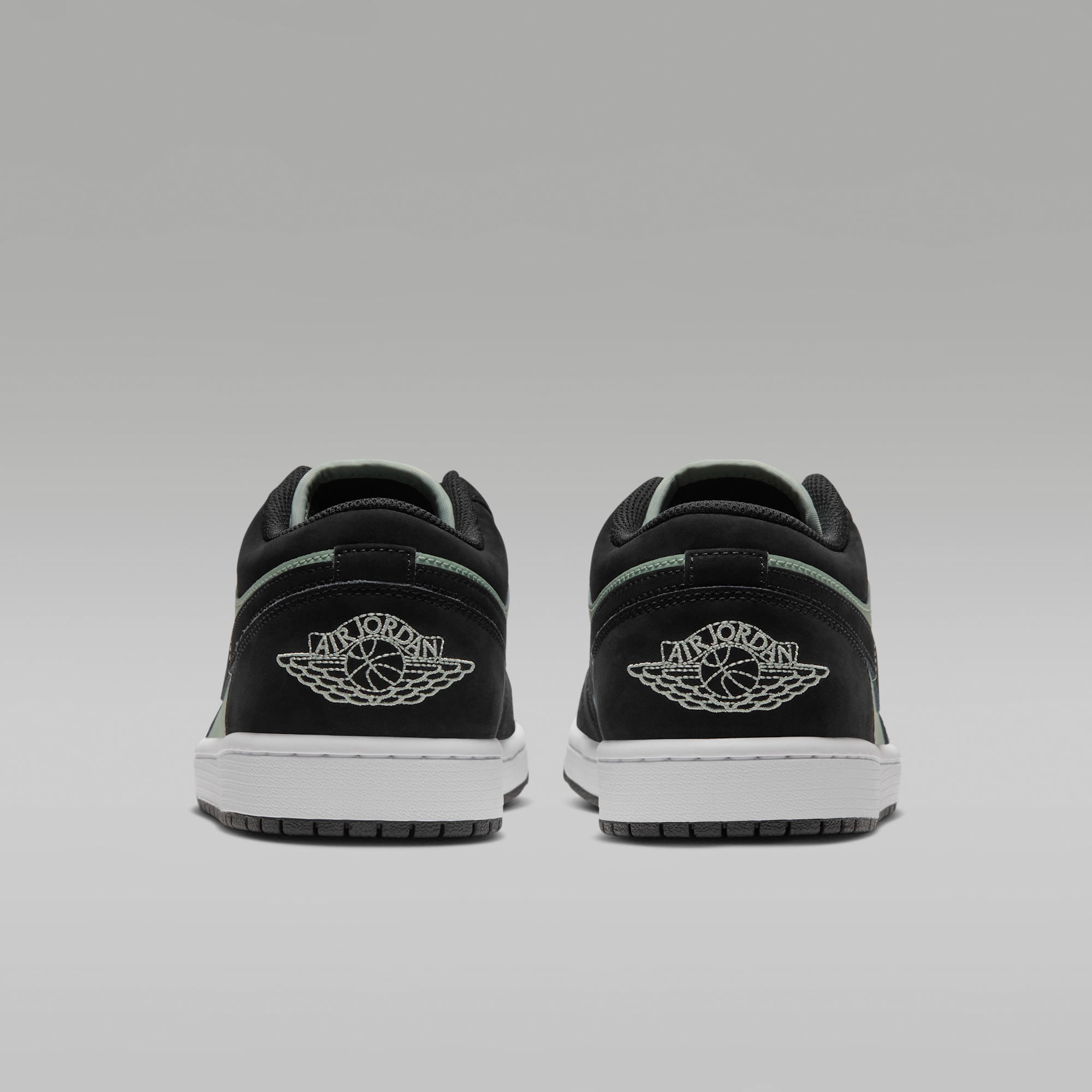 Air Jordan 1 Low - Μαύρο/Λευκό/Pistachio Frost - 6