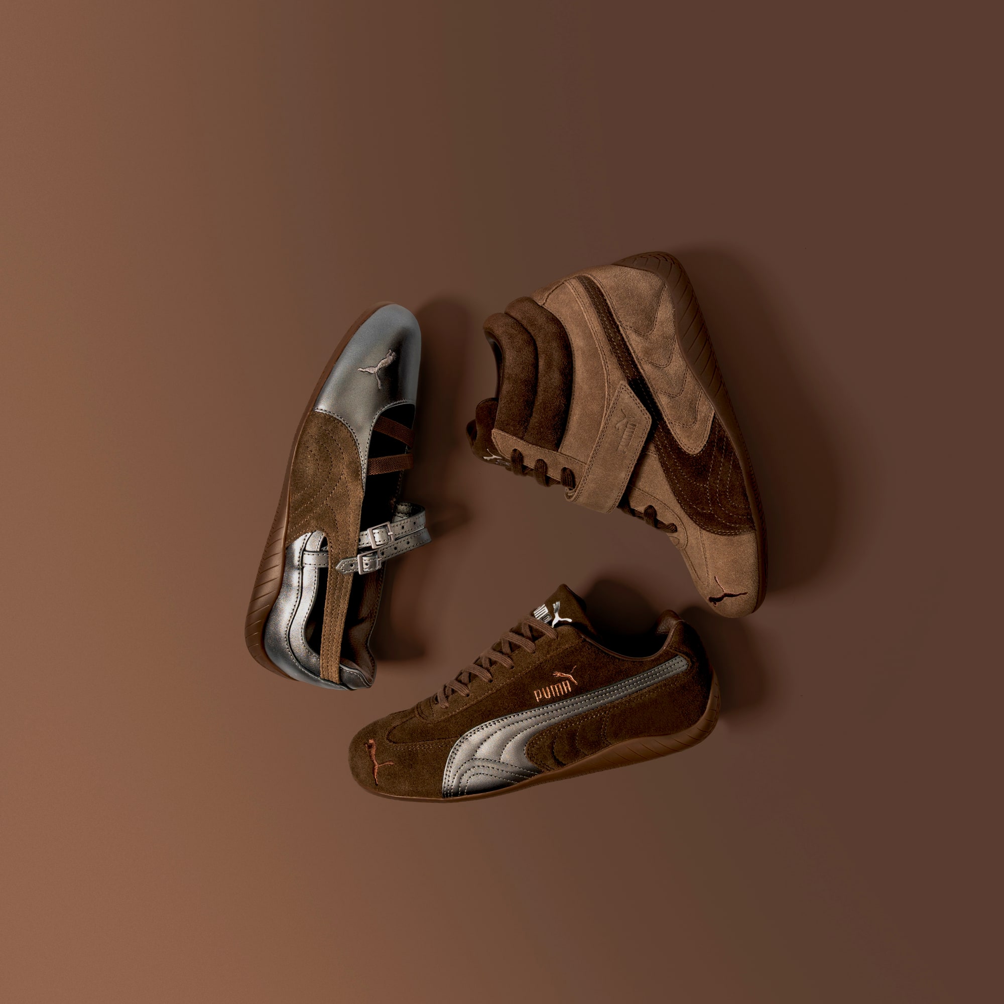 Speedcat Lux Ballet Sneakers Damen - Chocolate-Gum