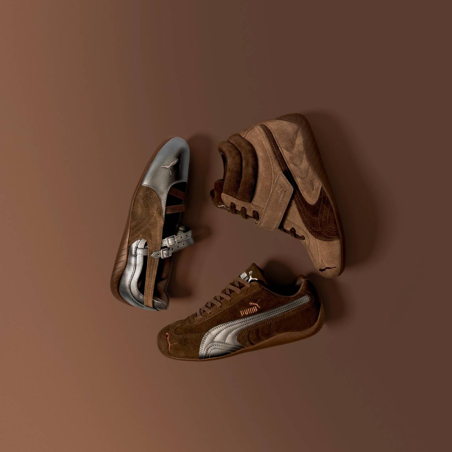 Speedcat Lux Ballet Sneakers Damen - Chocolate-Gum