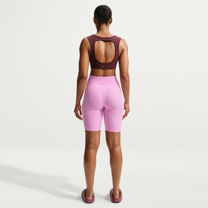 Nike Zenvy - Nike Zenvy Bike Shorts mit hohem Taillenbund (Damen, ca. 20,5 cm)