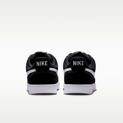Nike Court Vision Low FL - Μαύρο/Λευκό - 6