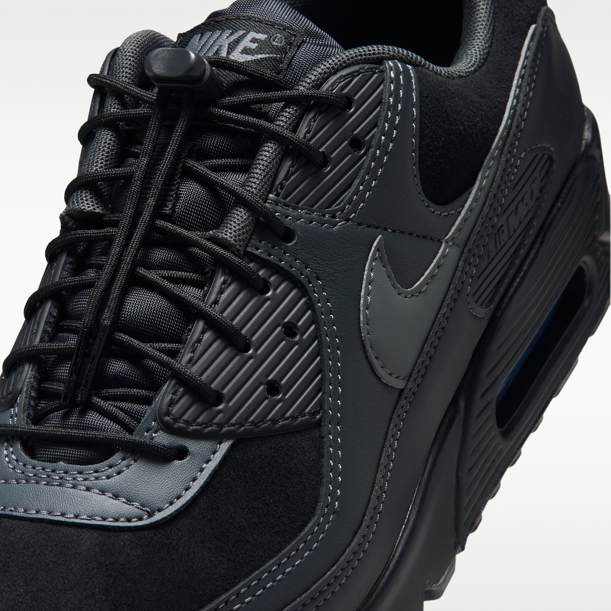 Nike Air Max 90 - Μαύρο/Anthracite/Dark Smoke Grey/Iron Grey - 7