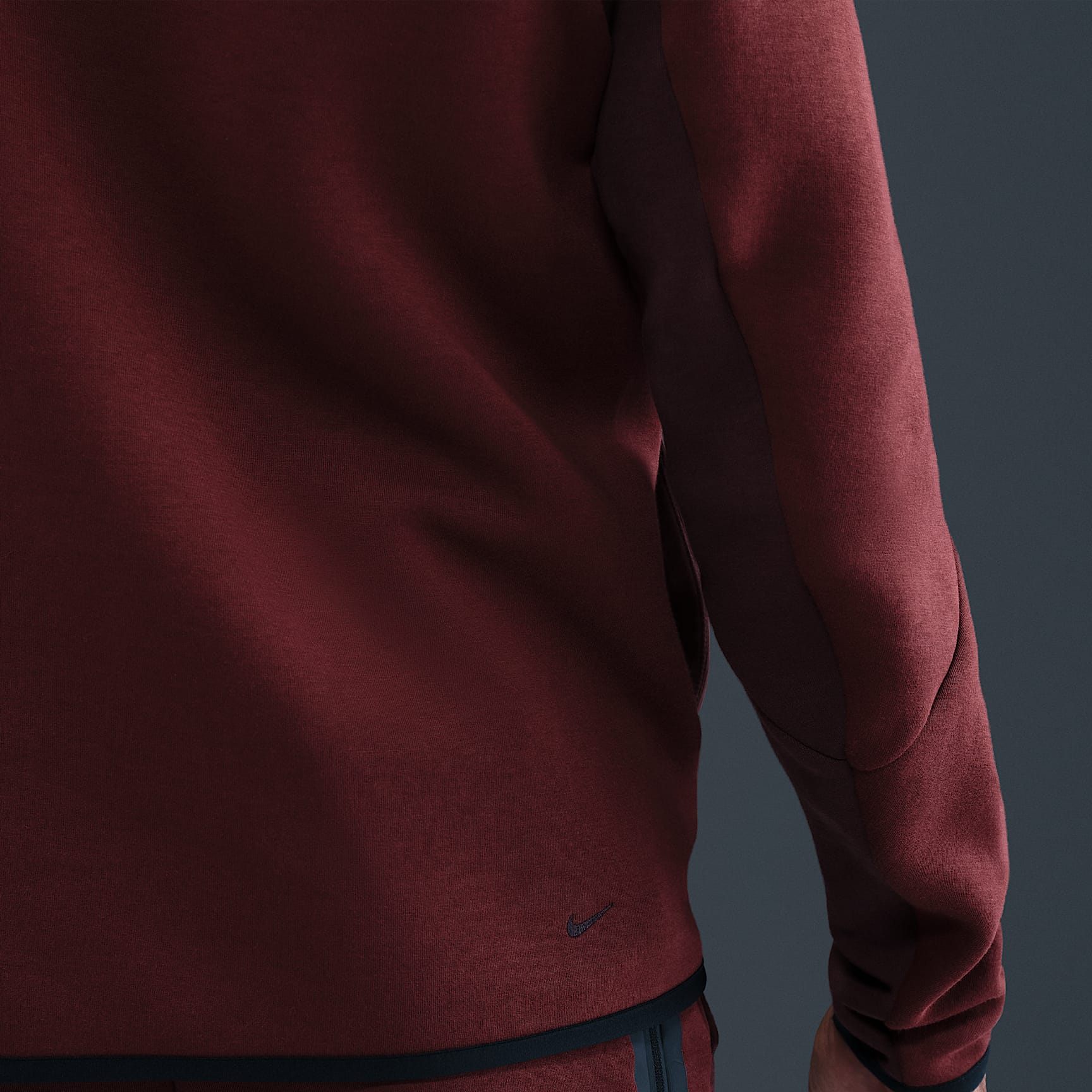 Nike Tech - Nike Tech Windrunner-Jacke aus Fleece mit durchgehendem Reißverschluss (Herren)