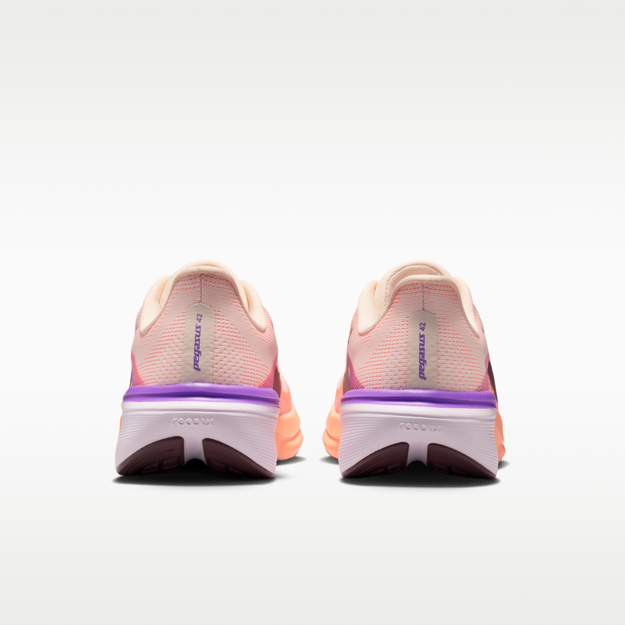 Nike Pegasus 42 - Chalk/Orange Pulse/Bright Violet/Tattoo - 6