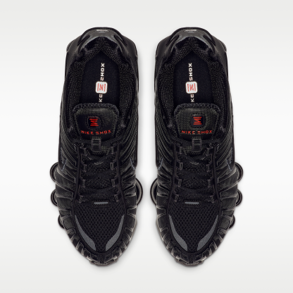 Nike Shox TL - Μαύρο/Metallic Hematite/Max Orange/Μαύρο - 4