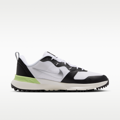 Nike Tempo G - Λευκό/Μαύρο/Light Lemon Twist/Metallic Silver - 3