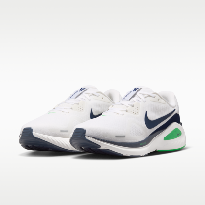 Nike Structure 26 - Λευκό/Green Spark/Summit White/Midnight Navy - 5
