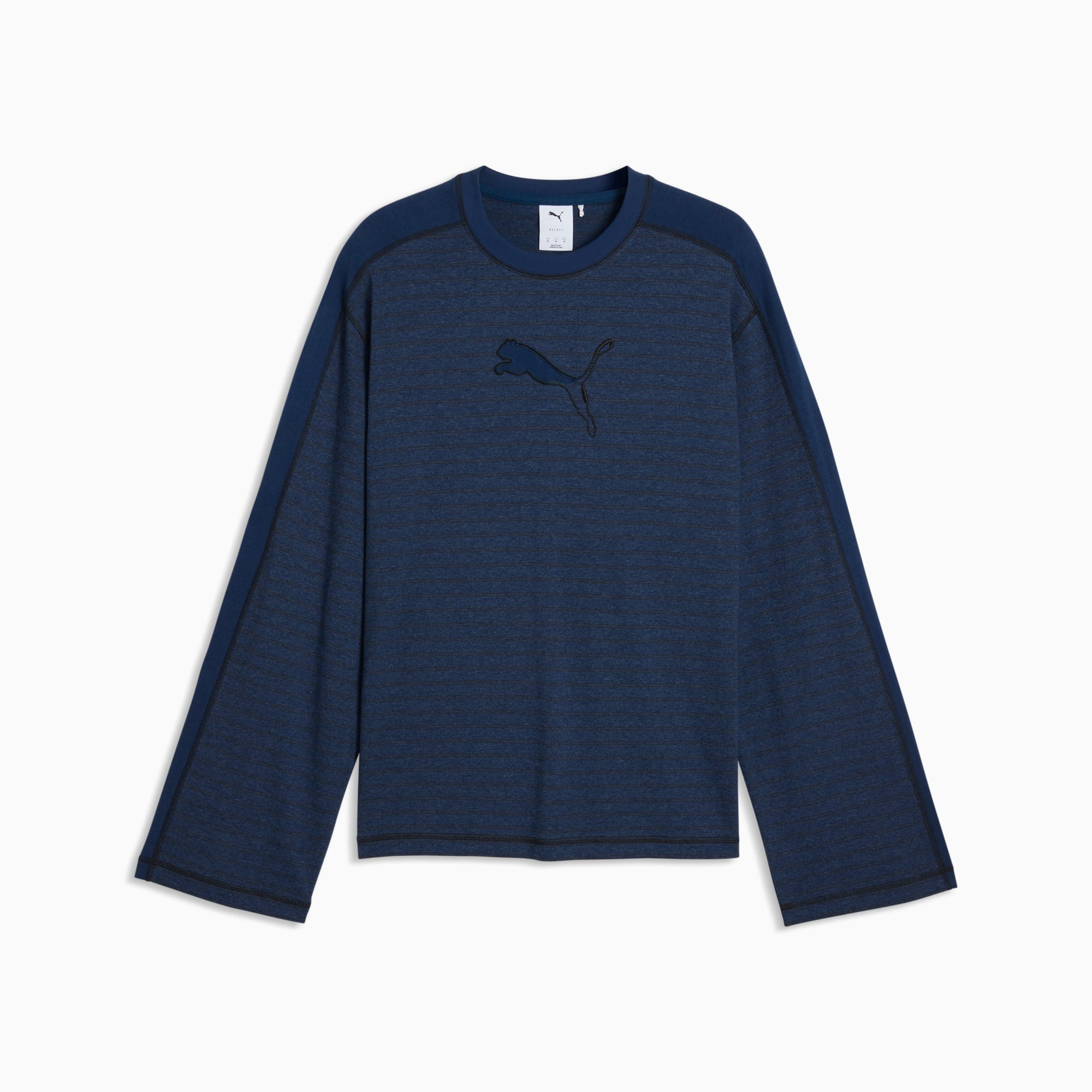 T7 Langarmshirt Unisex - Persian Blue Heather